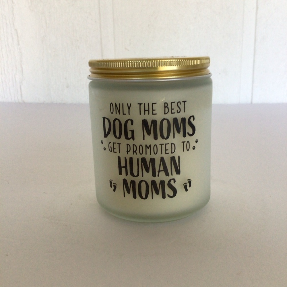 DOG MOM LAVENDER SCENTED CANDLE